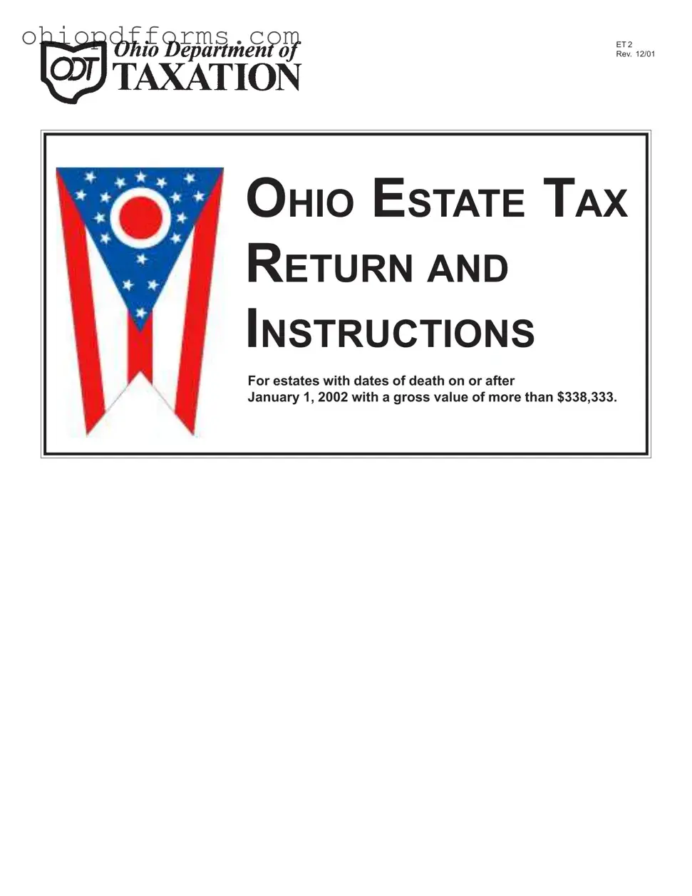 Ohio Et 2 Form