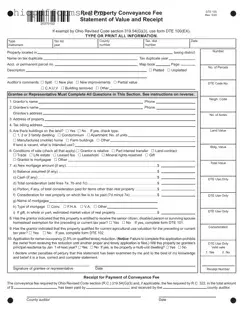 Dte 100 Ohio Form