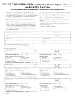 Ohio Hea 5802 Form