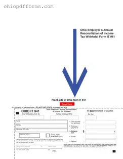 Ohio It 941 Form